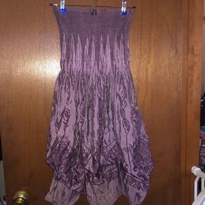 Lapis convertible skirt/dress